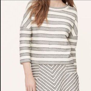 LOFT Striped Sweater, Size M
